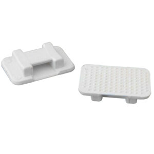 Weld Mount AT-5 Large White Nylon Wire Tie Mount – Qty. 50