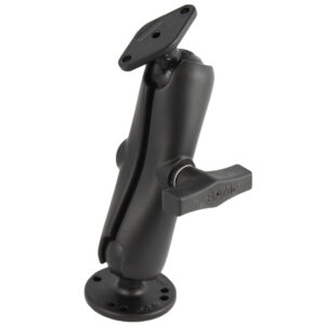 RAM Mount 1.5″ Diameter Ball Flat Surface Mount w/2.5″ Round Base & Diamond Base