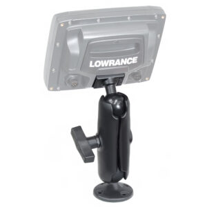 RAM Mount 1.5″ Ball “Rugged Use” Composite Mount f/Lowrance Elite-5 & Mark-5 Series Fishfinders