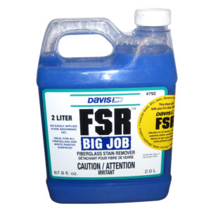Davis FSR Big Job Fiberglass Stain Remover – 2-Liter