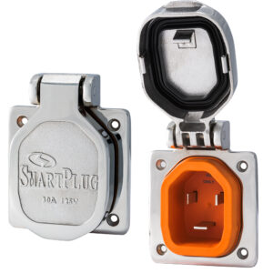 SmartPlug 30 AMP Male Inlet Cover – Stainless Steel