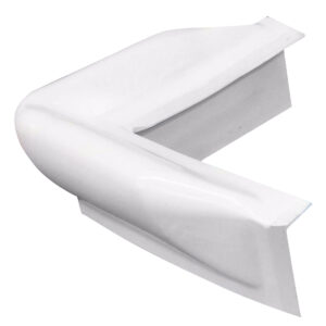 Dock Edge Dock Bumper Corner Dockguard – White