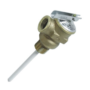 Camco Temperature & Pressure Relief Valve – 1/2″ Valve w/4″ Probe