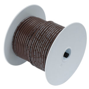 Ancor Brown 10 AWG Tinned Copper Wire – 500′