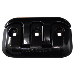 Dock Edge Flip-Up Dock Cleat – 8″ – Black