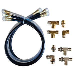 Octopus 30″ Hose & Fitting Kit Including Orb & NPT Helm Fittings