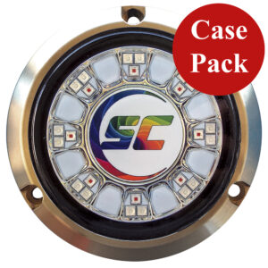 Shadow- Caster SCR-24 Bronze Underwater Light – 24 LEDs – Full Color Changing – *Case of 4*