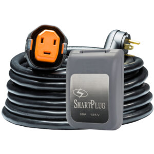 SmartPlug RV Kit 30 AMP Dual Configuration Cordset & Grey Inlet Combo – 30'