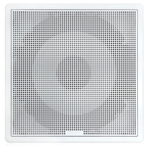 Fusion FM-S10SW FM Series 10″ 400W Flush Mount Marine Subwoofer – Square Grill – White