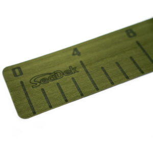 SeaDek 36″ Fish Ruler – Olive Green w/SeaDek Logo