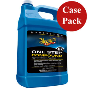 Meguiar's Marine One-Step Compound – 1 Gallon *Case of 4*