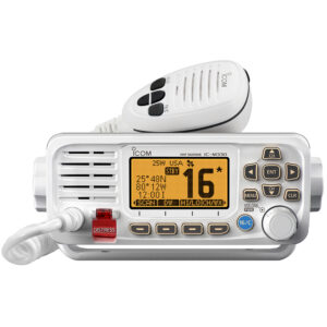 Icom M330 VHF Radio Compact w/GPS – White