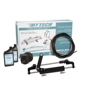 Uflex HYTECH 1.1 Front Mount OB System up to 175HP – Includes UP20 FM Helm, 2qts of Oil, UC95-OBF Cylinder & 40' Tubing
