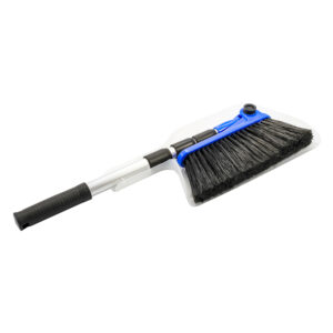 Camco RV Broom & Dustpan – Bilingual