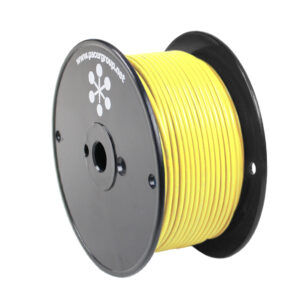 Pacer Yellow 18 AWG Primary Wire – 250'