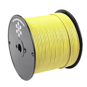 Pacer Yellow 18 AWG Primary Wire – 500'