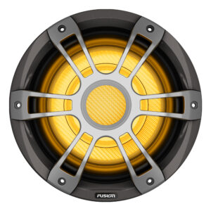 Fusion Signature Series 3i 12″ CRGBW Sports Subwoofer – Grey