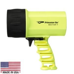 Princeton Tec Sector 7 LED Spotlight – Neon Yellow