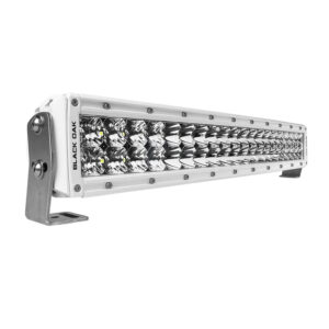 Black Oak Pro Series 3.0 Curved Double Row 20″ LED Light Bar – Combo Optics – White Housing