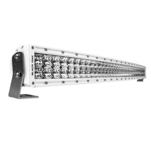 Black Oak Pro Series 3.0 Curved Double Row 40″ LED Light Bar – Combo Optics – White Housing