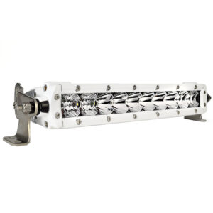 Black Oak Pro Series 3.0 Single Row 10″ LED Light Bar – Combo Optics – White Housing