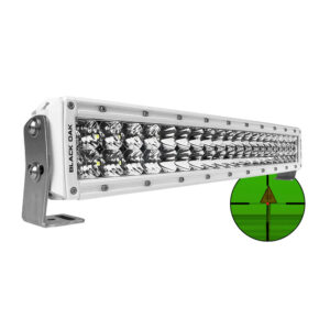 Black Oak Pro Series Double Row Combo Infrared 20″ 850nm Light Bar – White
