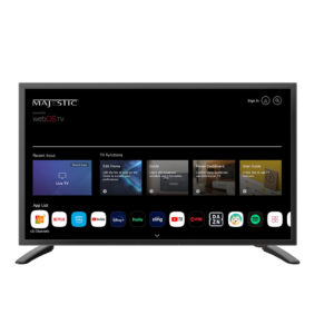 Majestic 22″ 12V Smart LED TV WebOS, Mirror Cast & Bluetooth – North America Only