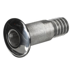 Attwood Stainless Steel Thru-Hull Standard Straight Barbed – 1-1/4″ Inner Diameter