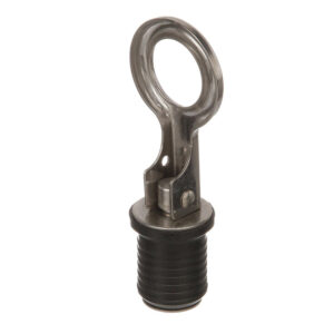 Attwood Snap-Handle Stainless Steel Drain Plug – 1″ Diameter
