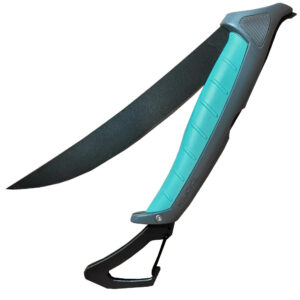Toadfish Stowaway Folding Fillet Knife w/Built-In Carabiner – 8.5″