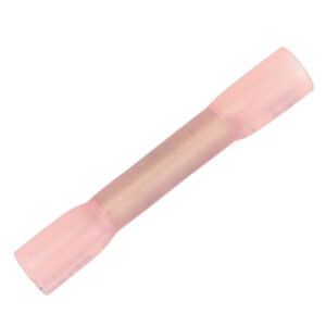 Pacer 22-18 AWG Heat Shrink Butt Connector – 25 Pack