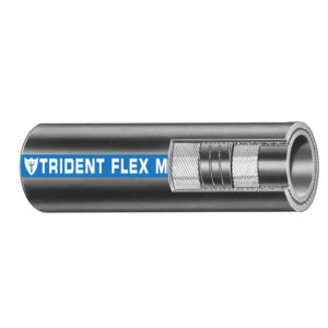 Trident Marine 1″ Flex Marine Wet Exhaust & Water Hose – Black – Sold by the Foot