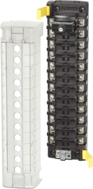 Blue Sea ST CLB Circuit Breaker Block – 12 Independant Circuits