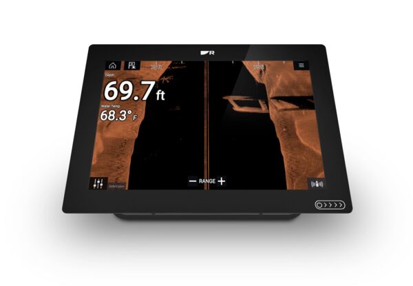 Raymarine Axiom+ 12RV 12in MFD RV100 Transom Transducer No Chart