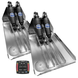 Bennett Marine BOLT 14×20 Dual Electric Trim Tab System w/One Box Indication Unit