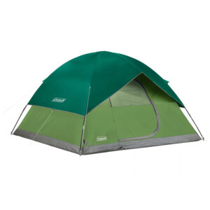 Coleman Sundome 6-Person Camping Tent – Spruce Green
