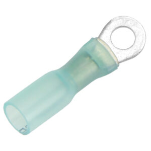 Pacer 16-14 AWG Heat Shrink Ring Terminal – #8 Stud Size – 500 Pack