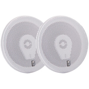 Poly-Planar MA-8505W 5″ 200 Watt Titanium Series Speakers – White