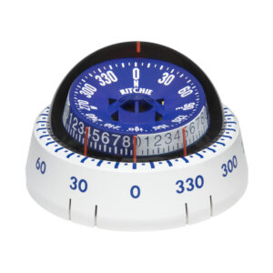 Ritchie XP-98W X-Port Tactician™ Compass – Surface Mount – White