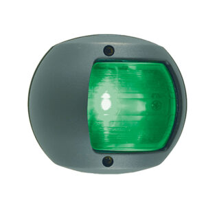 Perko LED Side Light – Green – 12V – Black Plastic Housing
