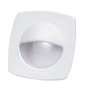 Perko LED Utility Light w/Snap-On Front Cover – White