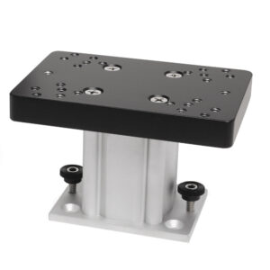 Cannon Aluminum Fixed Base Downrigger Pedestal – 4″