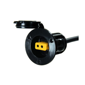 Cannon Flush Mount Power Port – Black