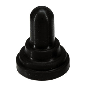 Paneltronics Toggle Switch Boot – 23/32″ Round Nut – Black f/Toggle Switch