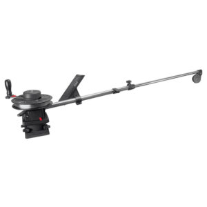 Scotty 1091 Telescoping 60″ Longarm Combo Manual Downrigger w/ Swivel Base
