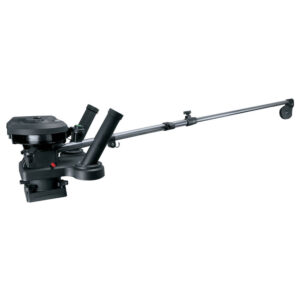Scotty 1116 Propack 60″ Telescoping Electric Downrigger w/ Dual Rod Holders and Swivel Base