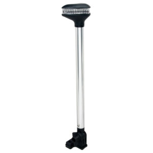 Perko Stealth Series – L.E.D. Fold Down White All-Round Light – 13-3/8