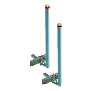 C.E. Smith 40″ Post Guide-On With L.E.D. Lighted Posts