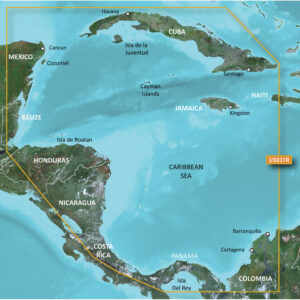 Garmin BlueChart® g3 HD – HXUS031R – Southwest Caribbean – microSD™/SD™