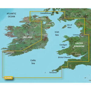 Garmin BlueChart® g3 HD – HXEU004R – Irish Sea – microSD™/SD™